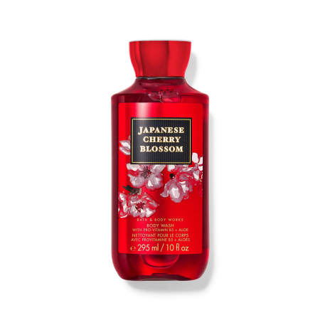 غسول الجسم برائحة زهر الكرز الياباني من باث اند بودي 295مل Bath & Body Japanese Cherry Blossom Body Wash 295ml